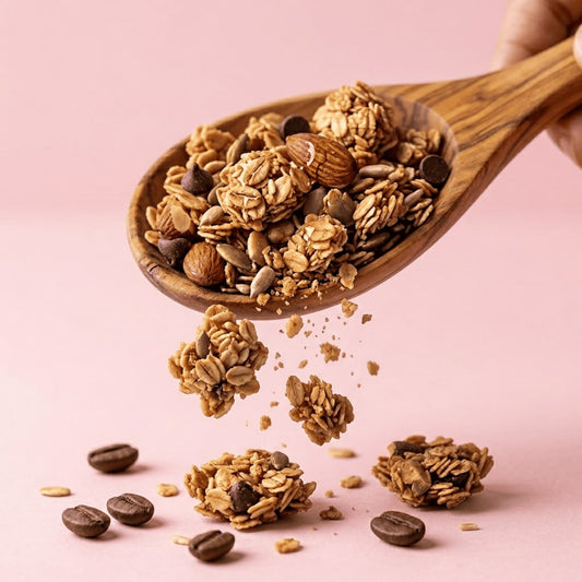 Mocha almond granola crunch