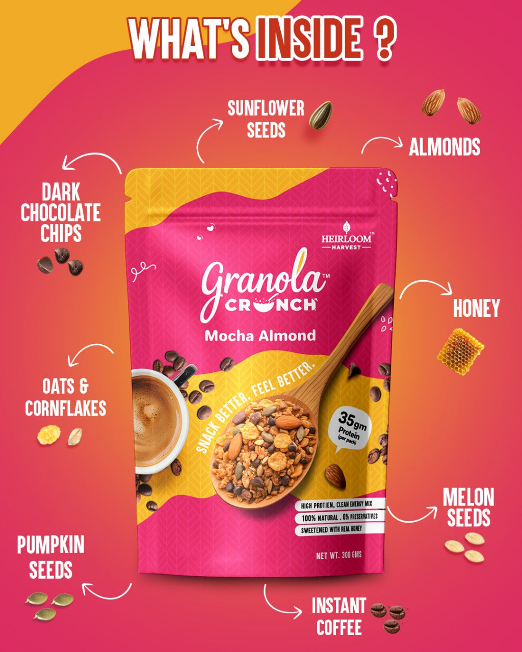 Mocha Almond Crunch (300g)