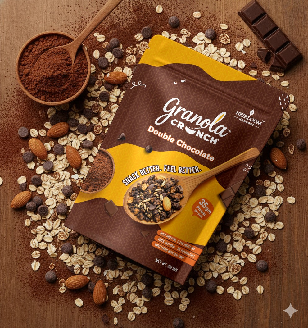 DOUBLE CHOCOLATE CRUNCH (300g)