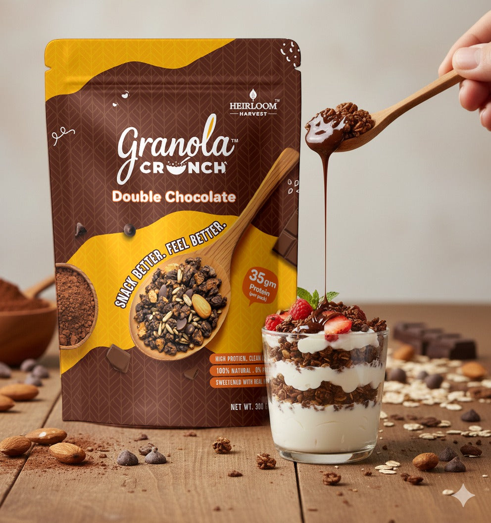 DOUBLE CHOCOLATE CRUNCH (300g)