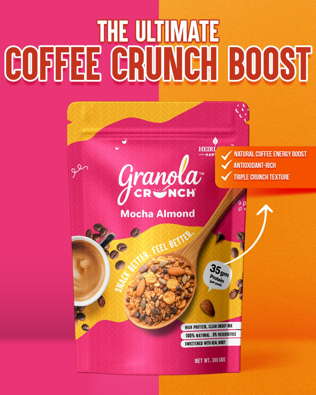 Mocha Almond Crunch (300g)